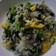 簡単ランチ☆塩昆布と小松菜のチャーハン 簡単ランチ☆塩昆布と小松菜のチャーハン