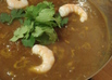 スパイスから作る海老カレー：インドカレー