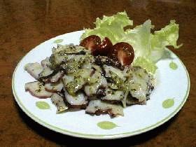 あっという間にイタリアン☆タコの粒マスタードあえ