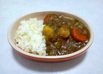 ルー半分で♪体にやさしい旨カレー