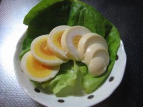 簡単!ゆで卵の味噌漬け