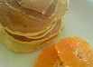 きいろがキレイ♪にんじんホットケーキ