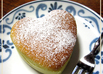 * ハートの半熟チーズケーキ *