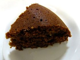 炊飯器できなこチョコケーキ
