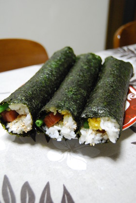 おうちの味で恵方巻き