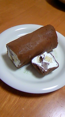 甘い恵方巻き？（クレープ風？）
