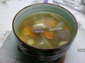 素朴な味がいいね☆けんちん汁♪