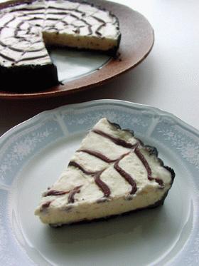 盛夏に☆冷た～いバニラチョコのアイスケーキ