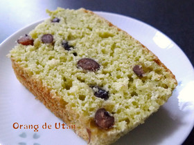 おから抹茶ケーキ