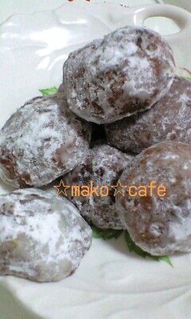 生クリームで簡単チョコクッキー