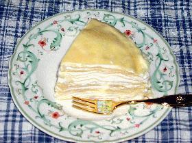 ホットケーキミックス利用でお手軽〝ミルクレープ〟