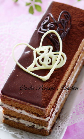 コーヒー♡チョコレートケーキ♡
