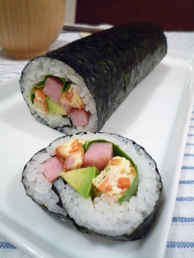 洋風恵方巻き