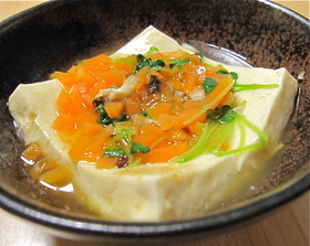 レンジで＊とろりん豆腐