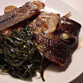 切り身よりカマ!豪快煮魚