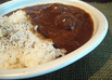 雨の休日に♪　こっくり牛すじカレー
