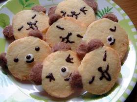 プレゼントに歓声があがるかわいいクマのクッキー♪