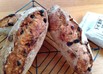 酵母で作るくるみとドライフルーツのパン