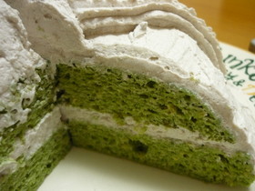 低糖質！抹茶ケーキ