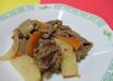 牛肉のヨーグルトオイスター炒め