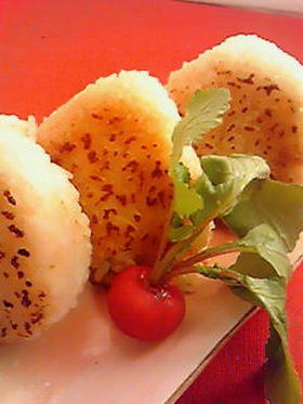フライパンで簡単☆焼きおにぎり