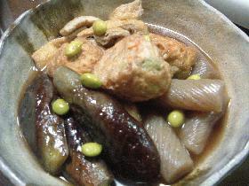 ひろうすの煮もの
