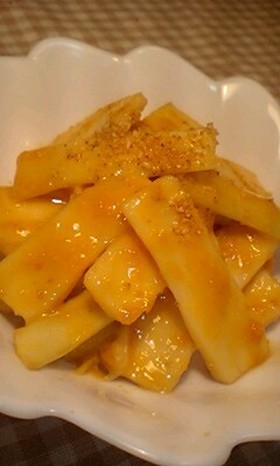 うどの黄身味噌和え