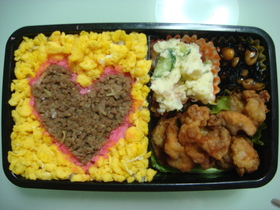 バレンタインお弁当に☆ホワイトデーにも☆