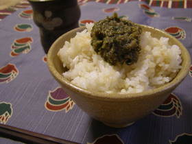 簡単！春の香り「ふき味噌」