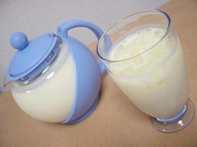 豆乳ヨーグルトで作る★飲むヨーグルト★