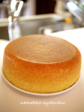 ●炊飯器でジェノワーズのスポンジケーキ●
