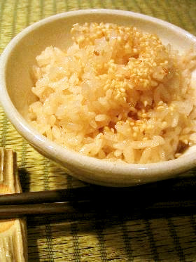 麦茶ごはん