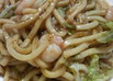 10分でランチ！のりの佃煮で焼きうどん