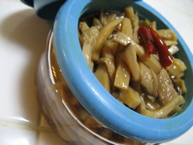エリンギの佃煮・・・炊きたてご飯のお供に