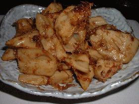 れんこんのおかか煮
