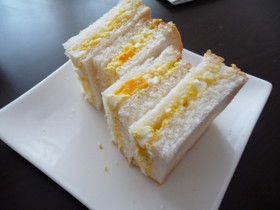 ２分で簡単！卵サンド☆お弁当朝ご飯に☆　