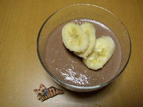 お豆腐チョコぷりん