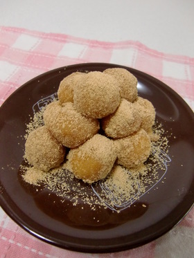 白玉粉deあまーい♡きな粉団子♡