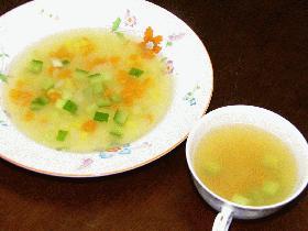 コンソメ野菜スープ