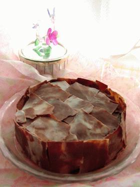 しっとり濃厚☆紅葉のチョコレートケーキ【土台編】
