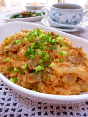 ♪豚キムチの炊き込みご飯♪ ㊗グランプリ