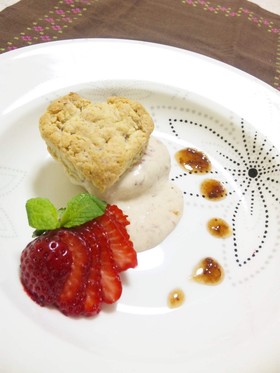 strawberry♡チーズスコーン