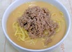 坦々麺＊お湯で簡単スープ＆レンジで♪