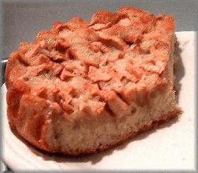 簡単!りんごのしっとりケーキ