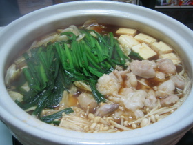 焼肉のタレで美味しいモツ鍋★