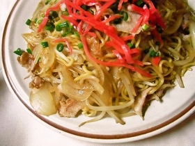 簡単なのに本格美味★屋台の焼きラーメン*