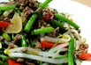 空芯菜と牛ひき肉のオイスターソース炒め