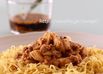 自家製ラー油で筍のラー油麺