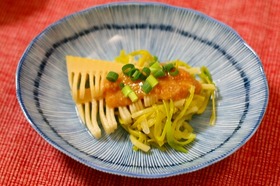 ♡たけのこと小ネギのぬた♡
