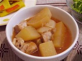鶏と大根のさっぱり煮